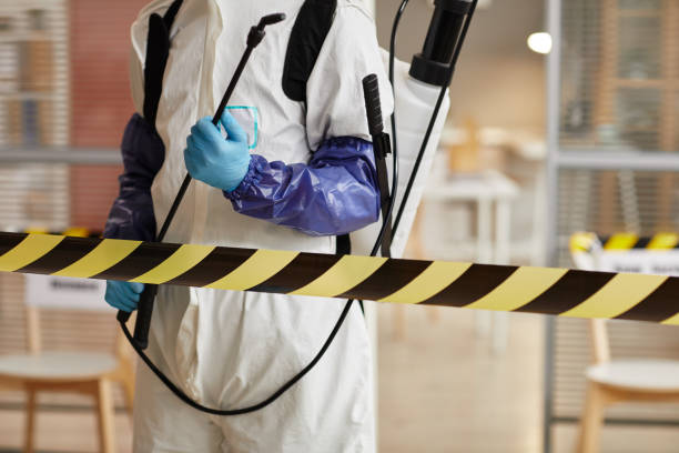 Professional Infectious Disease Decontamination technician working in Lemoore, CA